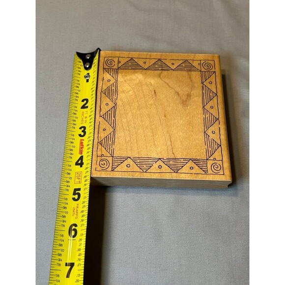 Designer Frame Rubber Crafting Stamp - Picture 3 of 3